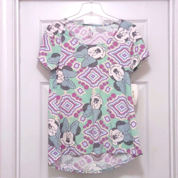 NWT LulaRoe Disney Minnie Mouse Top Size S - Picture 1 of 5